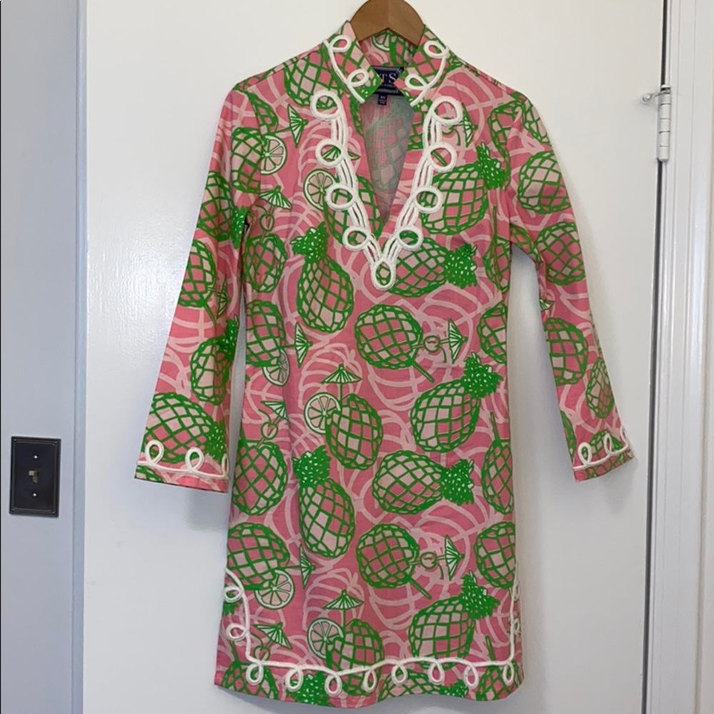 Sail to Sable tropical tunic dress